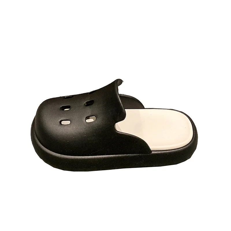 2024 Summer Causal Household Slippers Women Soft Sole Comfortable Indoor Slippers Ladies Flip Flops Female Hole Slides