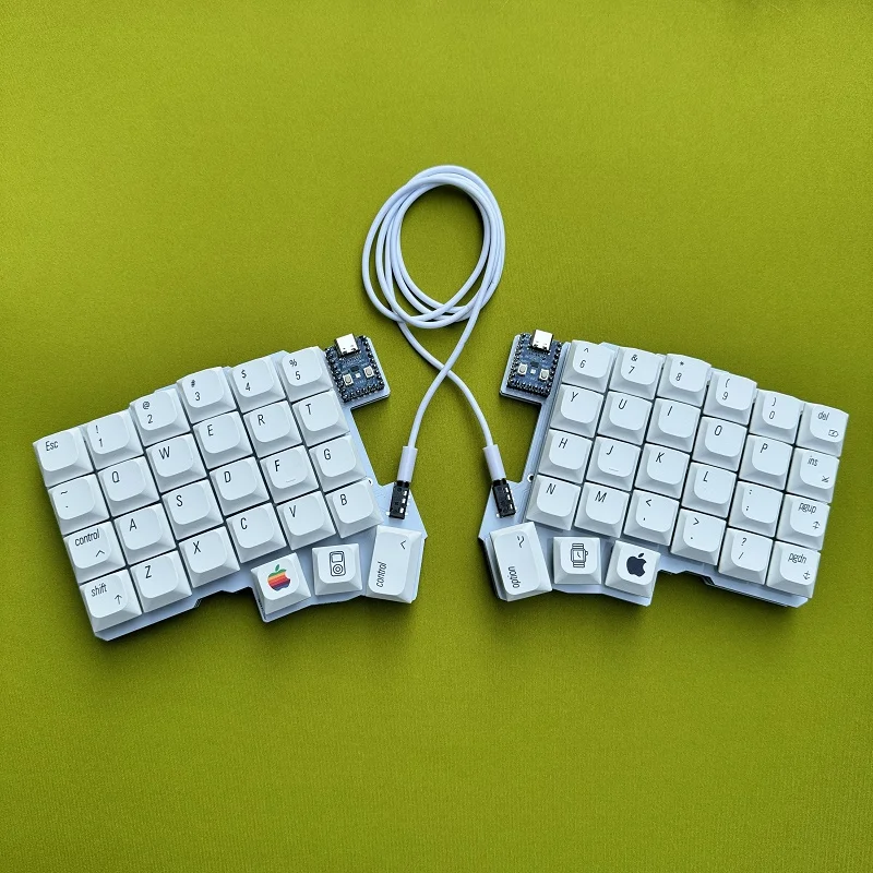 Silakka54 スプリットキーボード有線シングルモード人間工学に基づいた