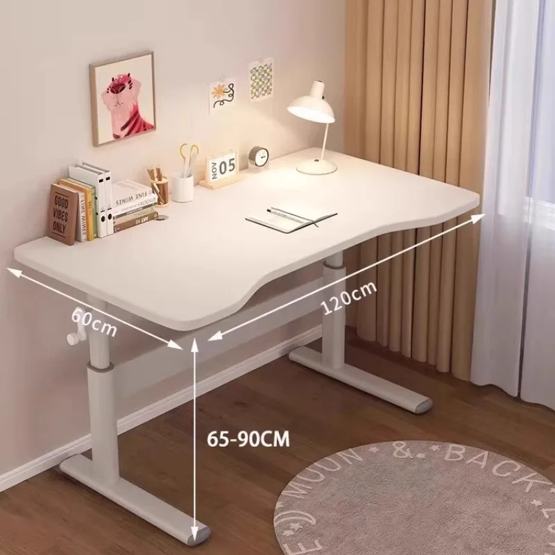 

Dining Writing Office Desk Bedroom Working Study Vanity Simple Office Desk Lifting Unique Designer Mesa Ordenador Furnitures
