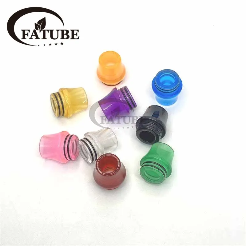 1 قطعة الراتنج 810 بالتنقيط تلميح ل TFV8/TFV12 خزان بالتنقيط موصل تلميح مخروط الفم