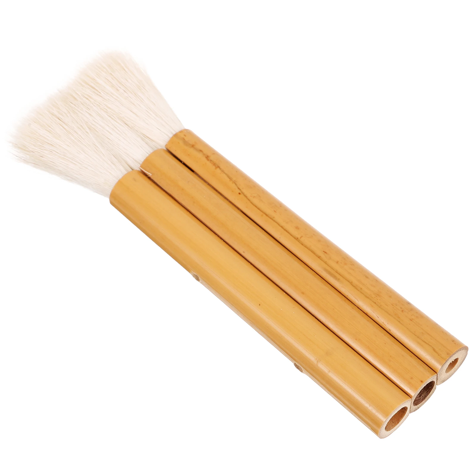 

Water Color Drawing Brush Handheld Wool Painting Brush Durable Wood Handle Easy Clean Multi-Function Portable Art Tool For
