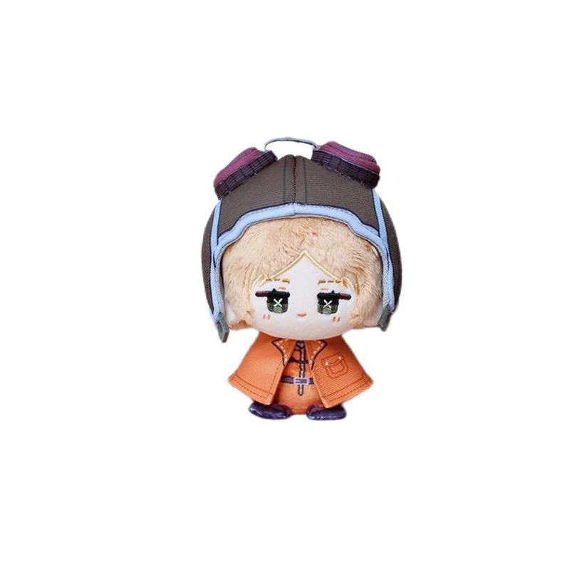 12cm Anime Game Identity V Kawaii Dango Soft Cotton Toy Figures Keychain Mechanic Embalmer Mini Cosplay Keyring Charm Fans Gift