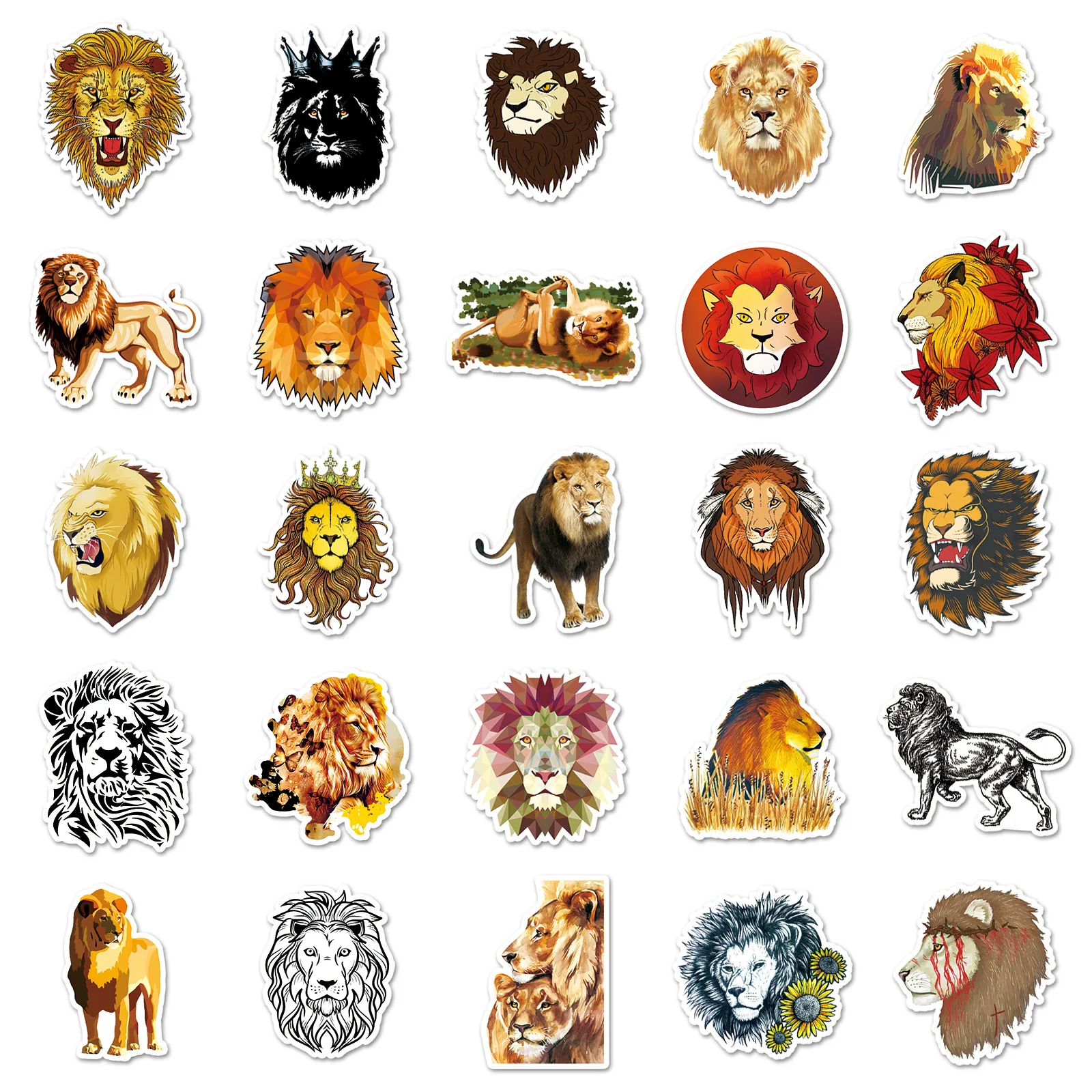 50-Pack Lion Graffiti Stickers - Lion Stationery & Office Supply(Kunshan)Co.Ltd review and price