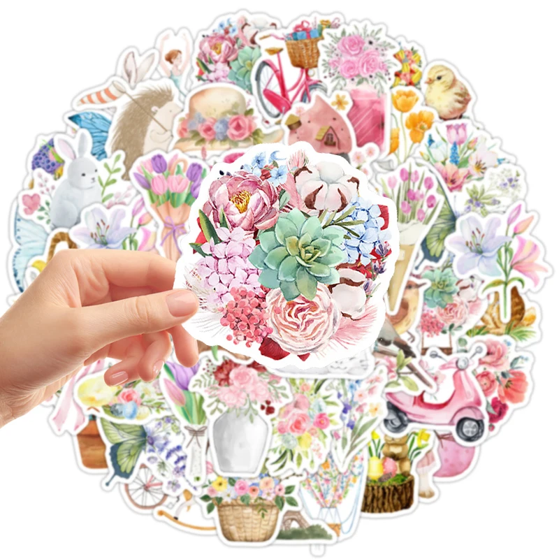 50PCS Aesthetic Eas… - image