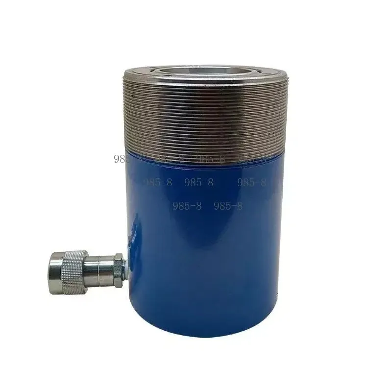 70MPa High Pressure Hydraulic Cylinder DY-RC-504MAGA-102, 50 Ton Oil-free Lifting Jack Cylinder with FB Base