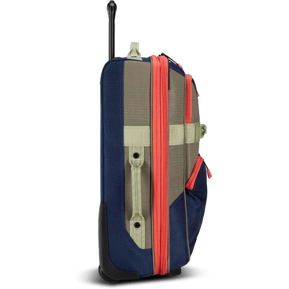 "bolsa alpha layover em azeitona da meia-noite, tamanho grande"