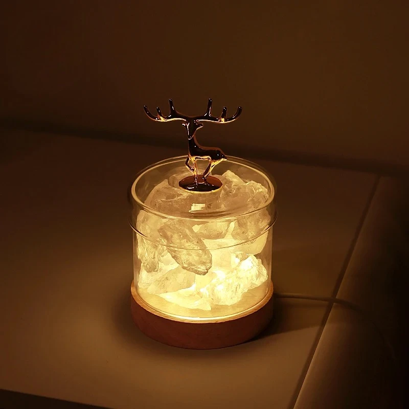 Bedside voice-activated night light, advanced sense mobile phone remote control sleep , bedroom intelligent voice atmosphere
