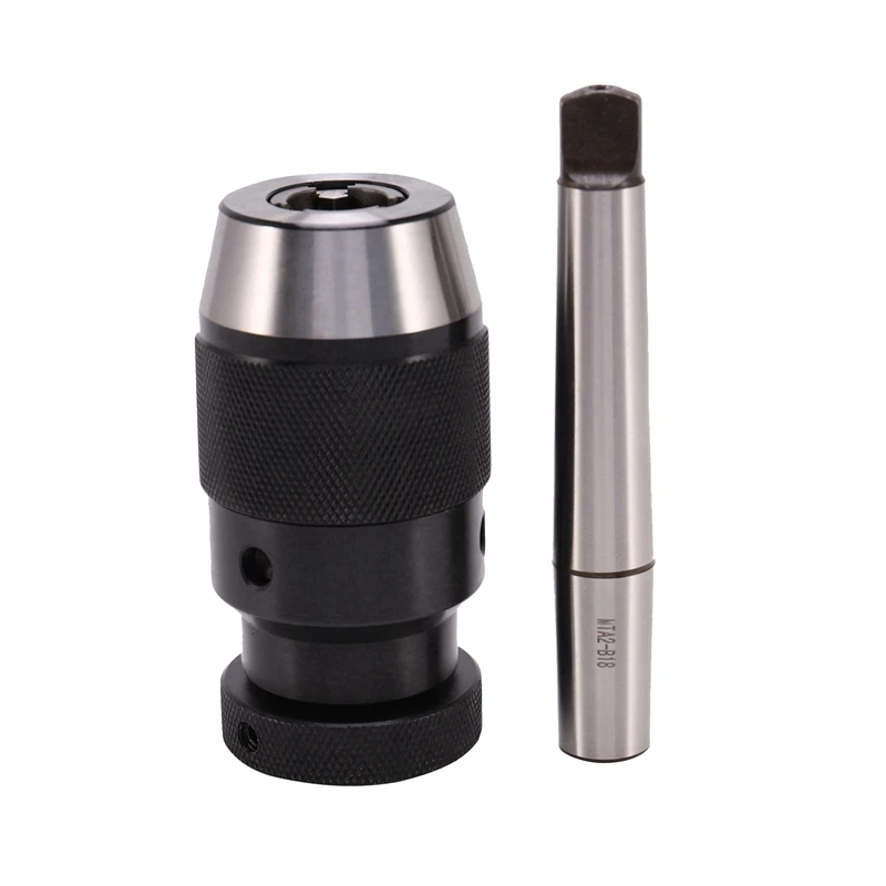 

Self Tighten Automatic Locking Keyless Drill Chuck With Handle Mk2-16Mm-B18/Mt2-16Mm-B18 Morse Taper Shank