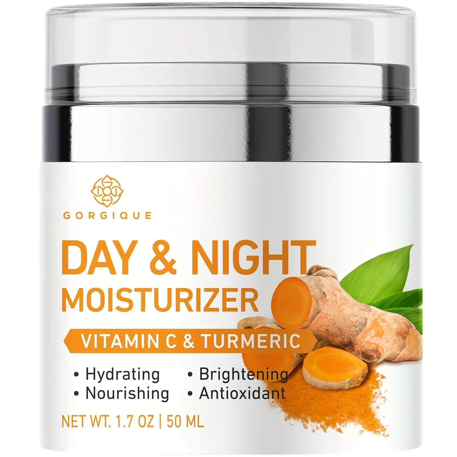 Face Moisturizer with Vitamin C and Turmeric Day and Night Moisturizing Cream