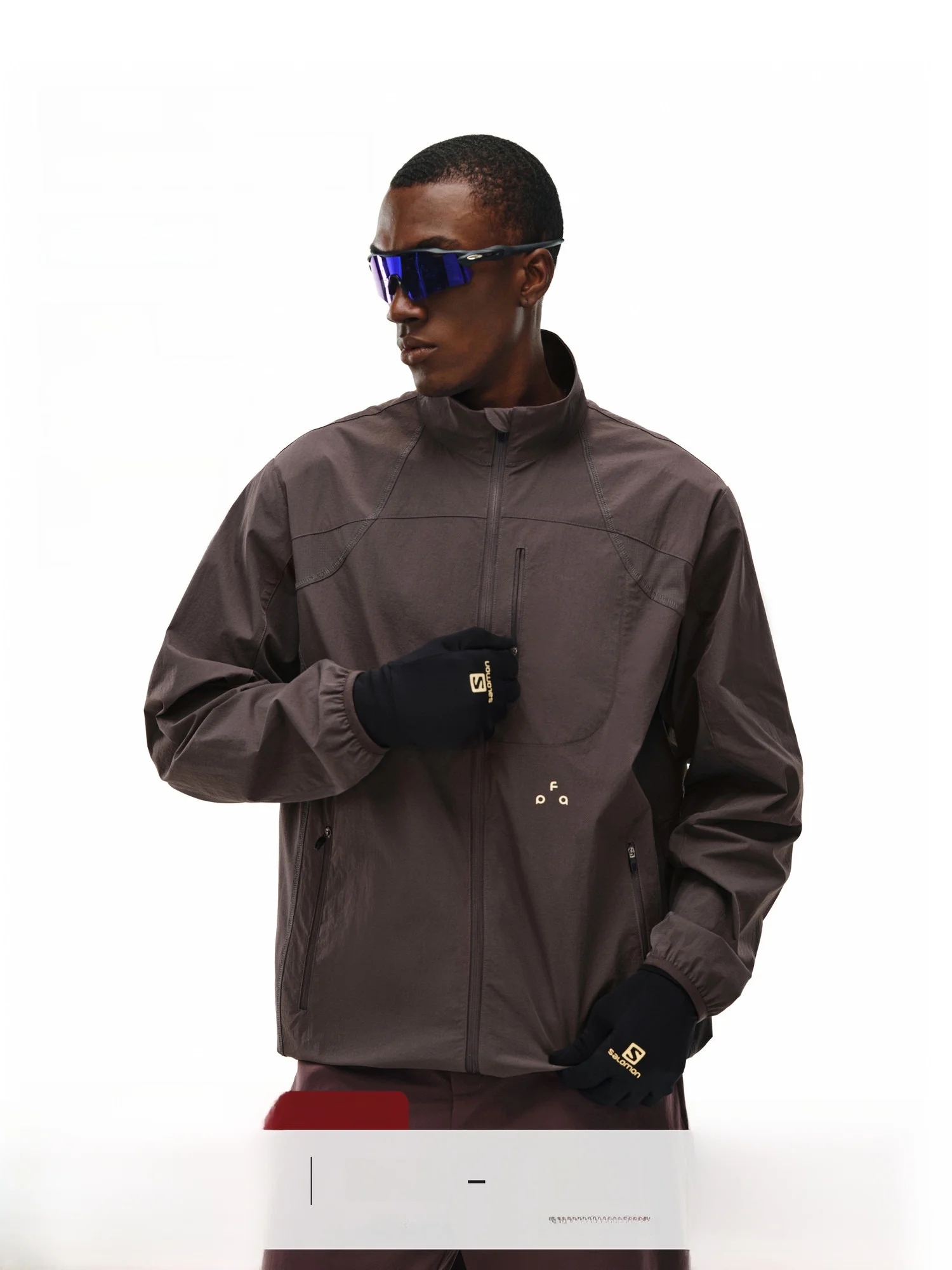 

FPA Quick Dry Stand Collar Multi-Pocket Sports Jacket Men's Casual Loose Outerwear Spring Autumn American Style Trend