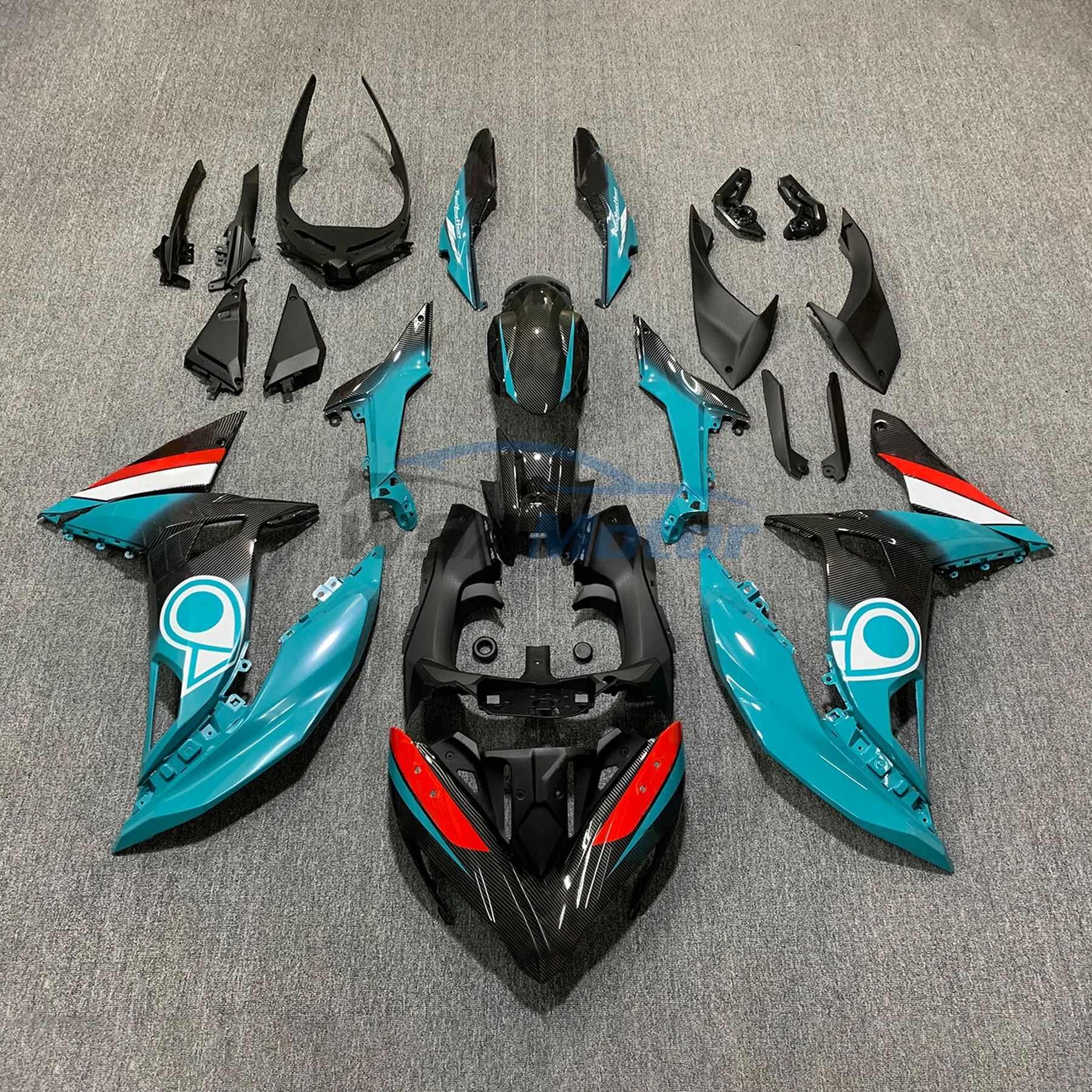 For Kawasaki For Ninja 650 2017 2018 2019 Factory Direct New Motorcycle Shell Bodywork Set ER 6F ABS Plastic Spray Paint Body Pa