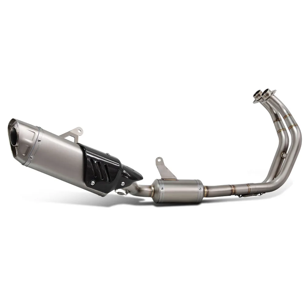 AliExpress NONE For Yamaha R7 2021-2026 Racing Line Full Exhaust System High Performance Escape Pipe Muffler Motorcycle Super Sport Bike