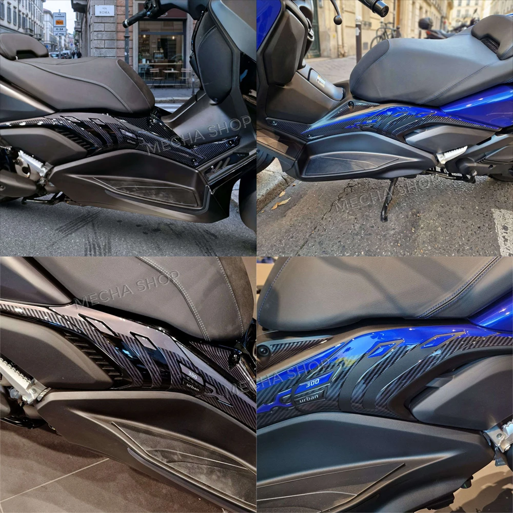 3D Stickers For XMax 300 Xmax125 2023-2026 Side Fairing Boomerang Motorcycle Decal Kit