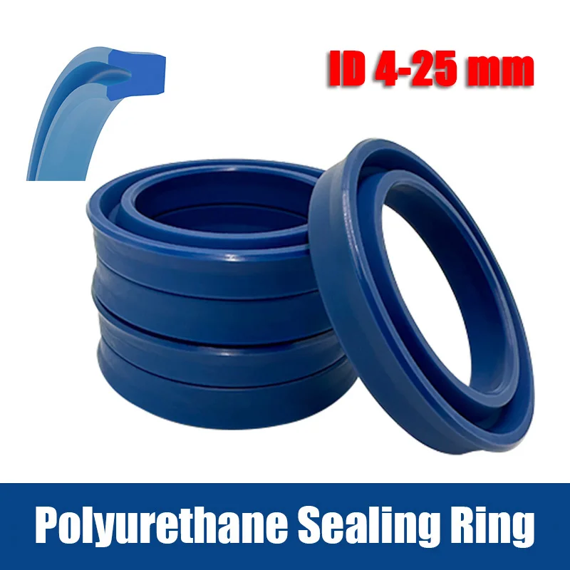 

Polyurethane UN Seal Rings ID 4-38mm,Hydraulic Cylinder Seals (Y-Ring/Combination Washer/UN Oil Seals) for Heavy-Duty Machinery