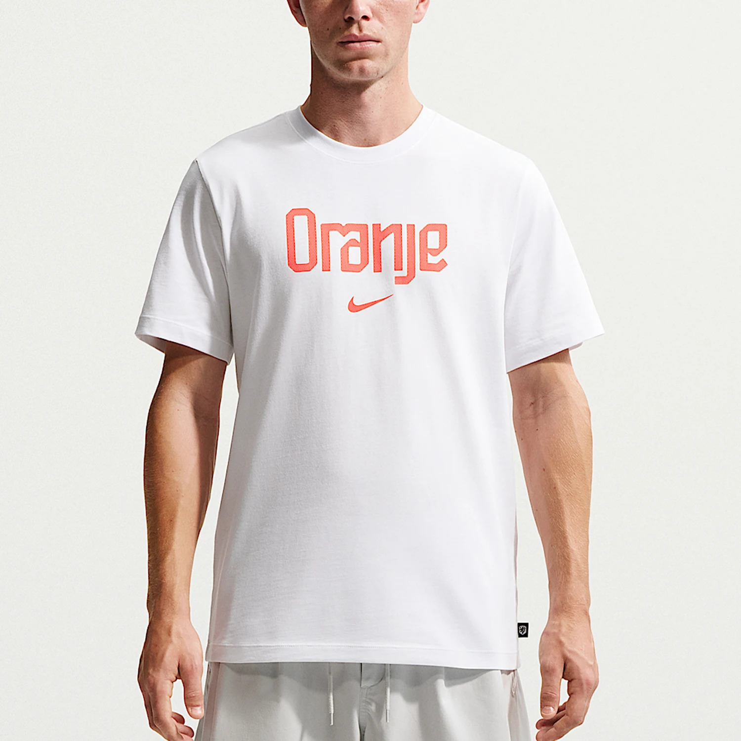 Nike genuine summer men's letter printed simple and comfortable short sleeved T-shirt IH2190-100