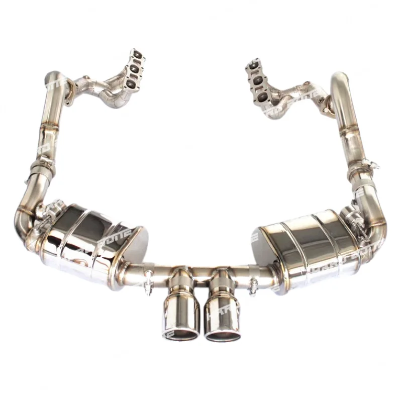 

High Performance Racing Valved Exhaust Pipes with Header for 987 987.2 2.7 2.9 3.4 08-12 Exhaust System