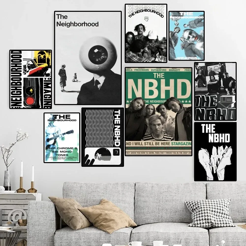 Custom HD Canvas Print - The Neighbourhood NBHD Poster - Personalized Wall Art Home Decor