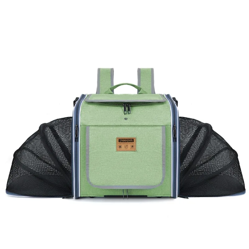 Bolsa de transporte nórdica portátil para gatos y perros, bici-viaje