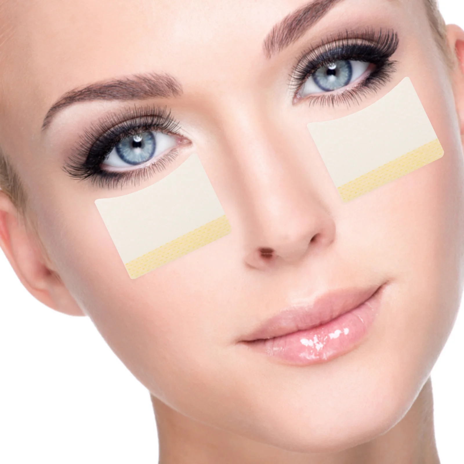 200 pezzi nastri isolanti per ciglia materiale in cotone forniture per estensioni delle ciglia sotto i cuscinetti per gli occhi uso professionale sicuro e traspirante
