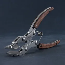 190mm Flat Jaw Pliers Leather Making Tool DIY Leather/bag/belt Tongs Clamping Edge Pressing Glue Line Bonding Sealing Tool