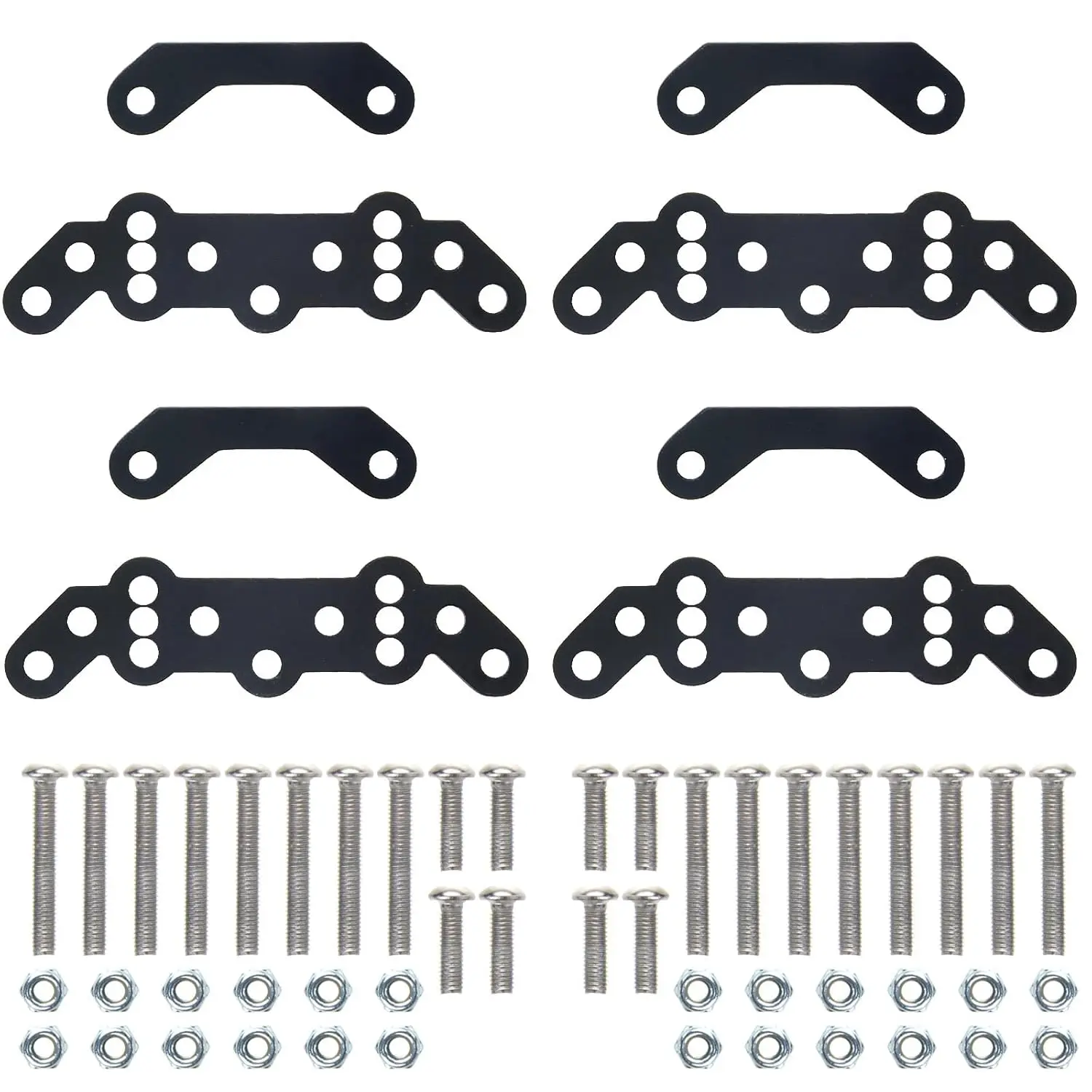

Aluminum Axle Link Shock Absorber Bracket Front Rear Mount for Tamiya Bullhead Clodbuster Chassis Upgrades Parts