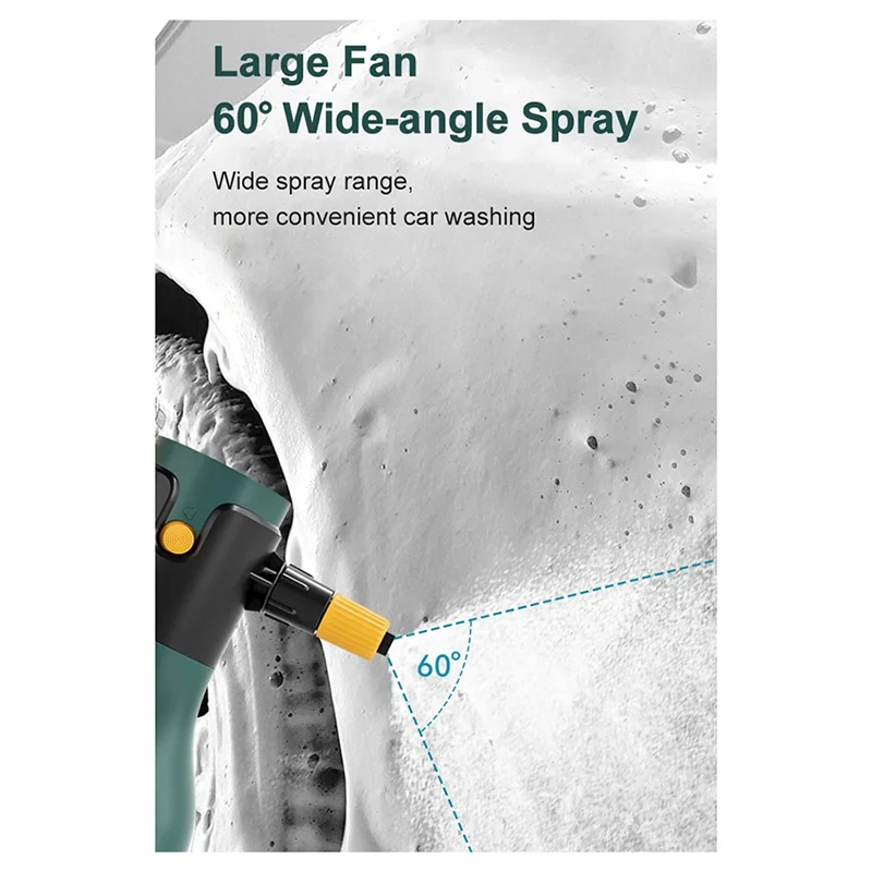 

Electric Car Wash Foamer Car Wash High Pressure Nozzle For Car Home Cleaning Garde-AA70