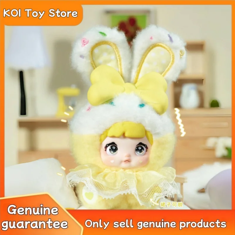 NUEVA muñeca de vinilo auténtica de la serie Nommi V8 del conejito del amor del bebé, caja ciega de moda Kawaii, colgante de juguete de moda, regalo misterioso para Amiga