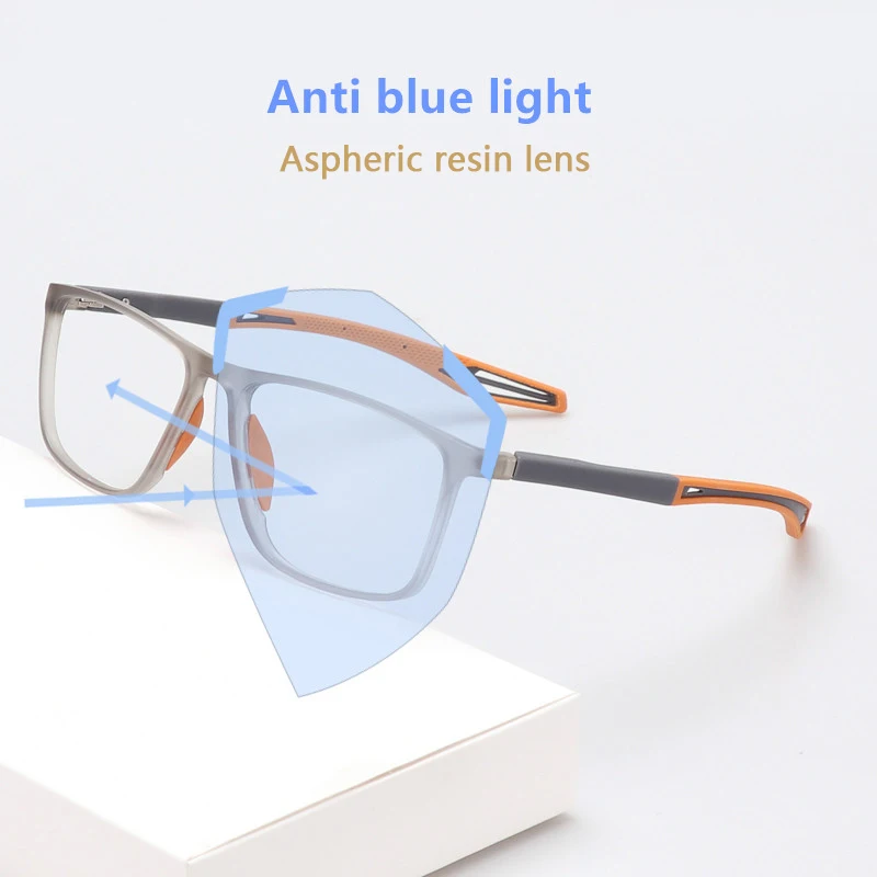 TR90 Photochromic Eye Glasses Men Women Myopia Eyeglasses Finished Glasses Students Short Sight Eyewear 0 -0.5 -1 -1.25 -1.5 -6