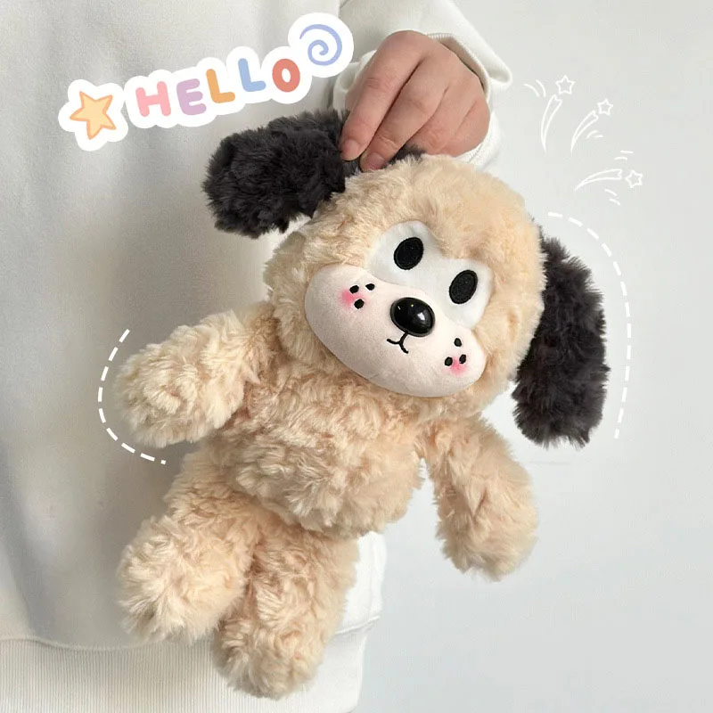 

Милый мультяшный креативный плюшевый чучело, темный кролик, детская подушка, игрушка, подарок на день рождения, кавайное украшение для гостиной, дома