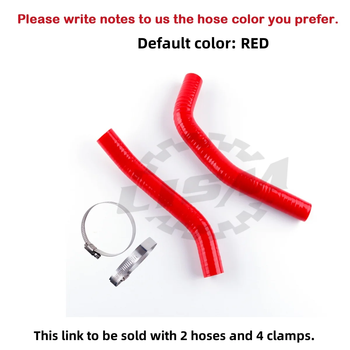

2PCS 3PLY For 1997-2018 Yamaha YZ85 YZ 85 YZ80 1996-2001 Motorcycle Silicone Radiator Hoses Kit Tube 1998 1999 2000 2002 2003
