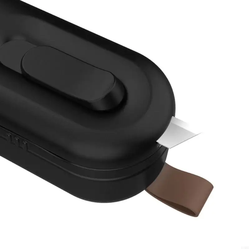 L8RE Mesin Resealer Tas Portabel 2 in 1 Sealer dan Cutter untuk Kantong Plastik Makanan