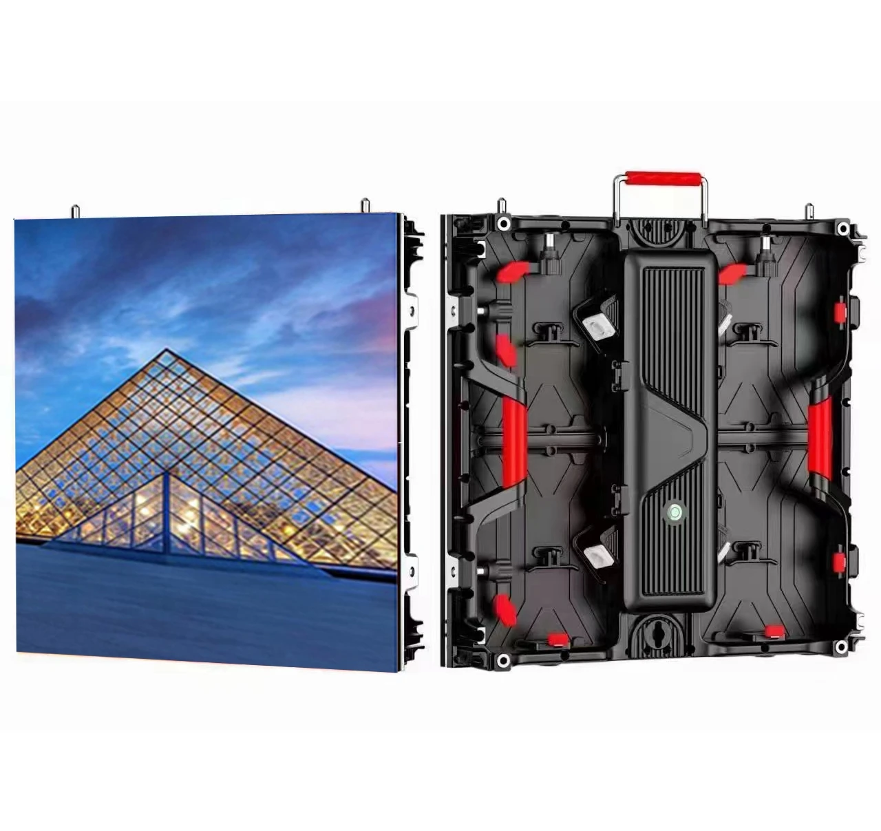 Moduł LED SMD RGB pełnokolorowy 500x1000mm, gigantyczna wodoodporna obudowa odlewana ciśnieniowo P391, wyświetlacz LED do zastosowań zewnętrznych, ekran LED do wynajmu.