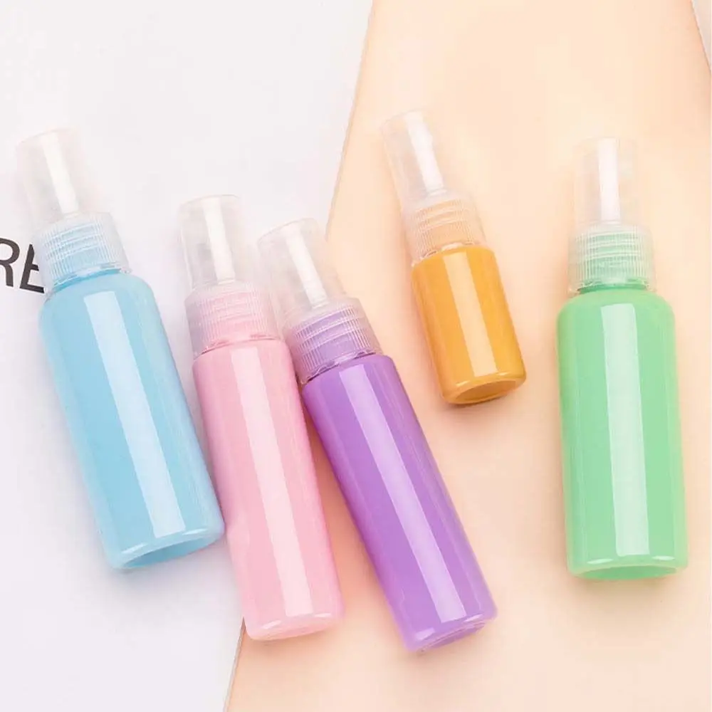 50ml Candy Color Shampoo Daily Life Travel Refillable Empty Bottles Spray Bottle Perfume Bottle Cosmetic Container