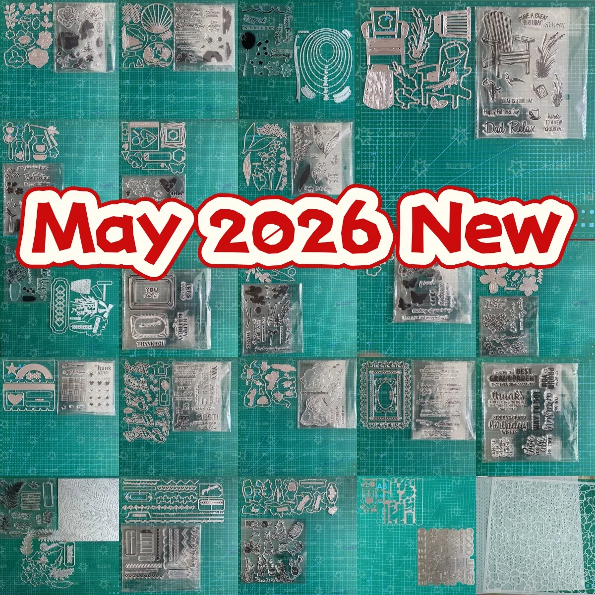 May 2026 New Sunset Coast Valley Clear Stamps Metal Cutting Dies Stencil Hot Foil For DIY Scrapbook Diary Decoration Embossing