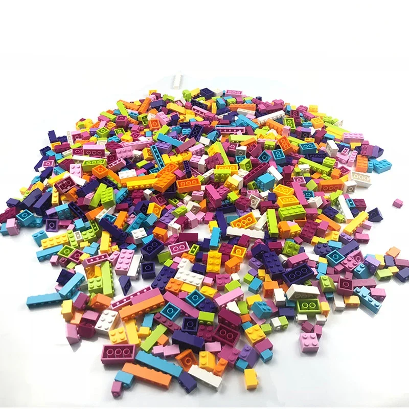 Hot 1000 Pieces Building Blocks City DIY Creative Bricks Bulk Model Figures Educational Kids Toys Compatible All Brands