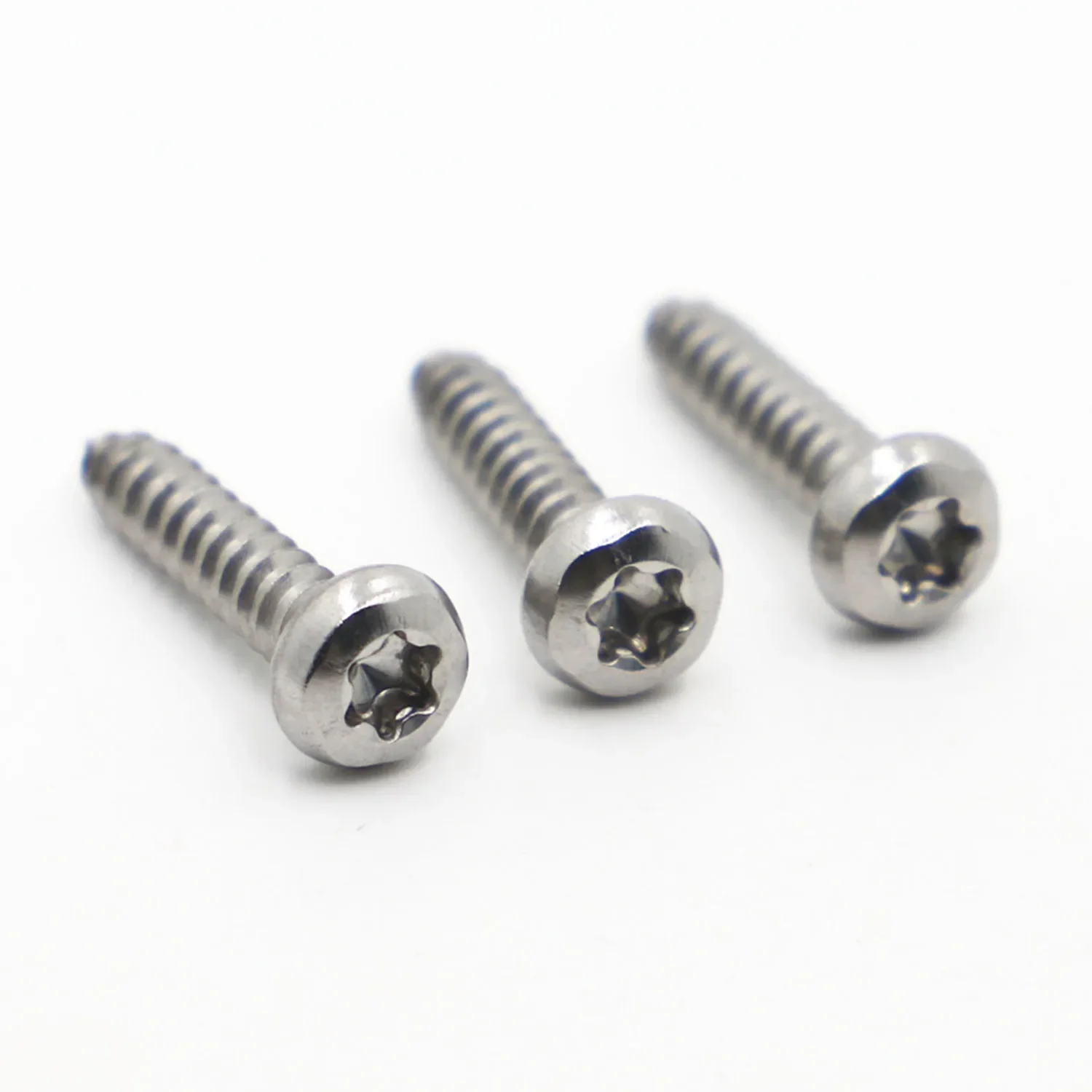 10/20pcs 304 Stainless Steel Round Pan Head Torx Six Lobe Self Tapping Screw M2.9 M3.5 M4.2 M4.8