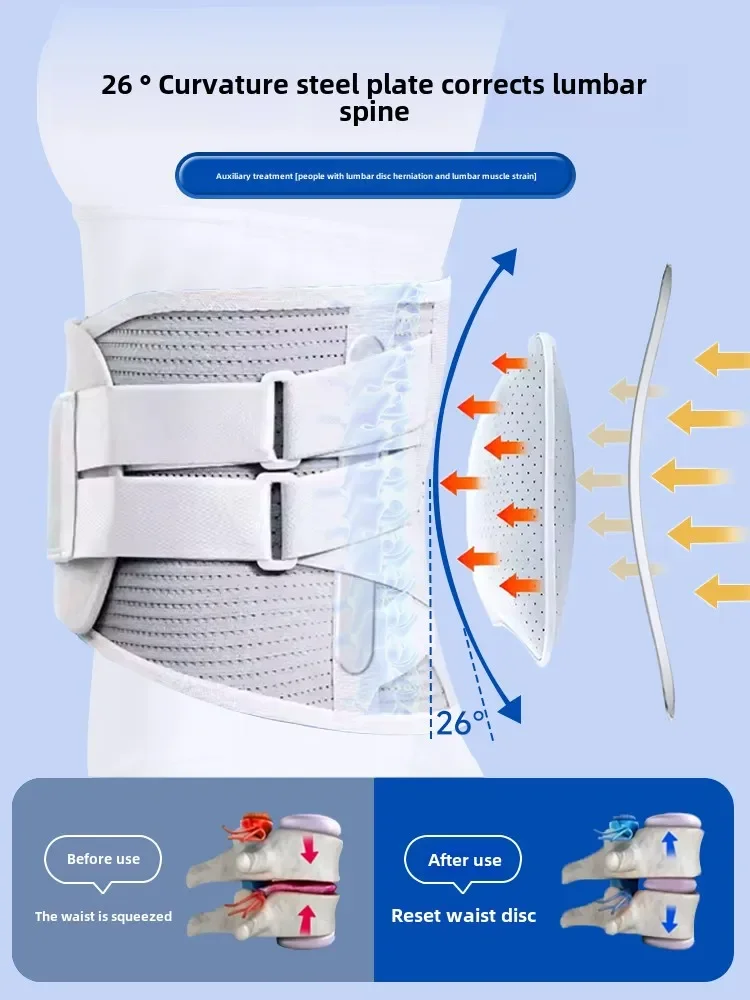 Medical waist belt Four seasons lumbar disc strain lumbar spine protrusion lumbar pain special waist