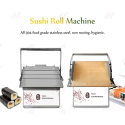 ITOP Commercial Sushi Roll Maker Sushi Making Machine Food Grade Material Sushi Forming Maker Sushi Roller Round/Square Shape