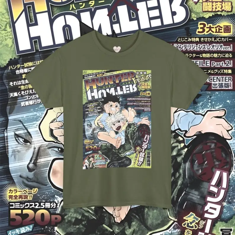 Hunter x Hunter Vintage Anime T-Shirt Merch Unisex Shirts