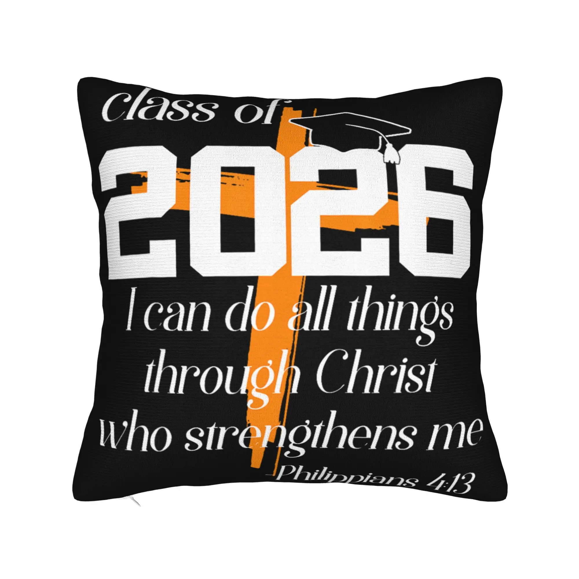 Class of 2026 Senior Graduation Pillowcase Stuff Soft Cushion Cover Gift  Pillow Case Cover Chair Multiple Sizes