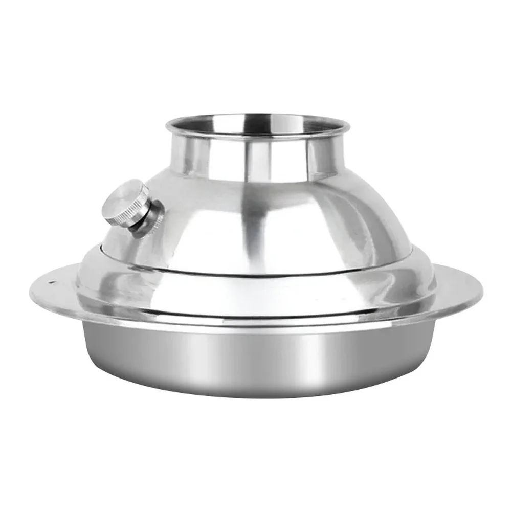 Air Outlet Vent Made of Stainless Steel for Kitchen Ventilation and HVAC Applications Featuring Adjustable Swivel Head