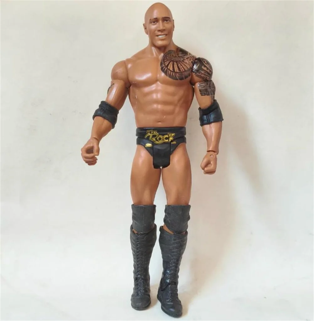 

For Sale Wrestler Action Figure Soldier Doll MR. Stone Tough Guy About 18CM Moveable Doll Gift For Fans Collect DIY