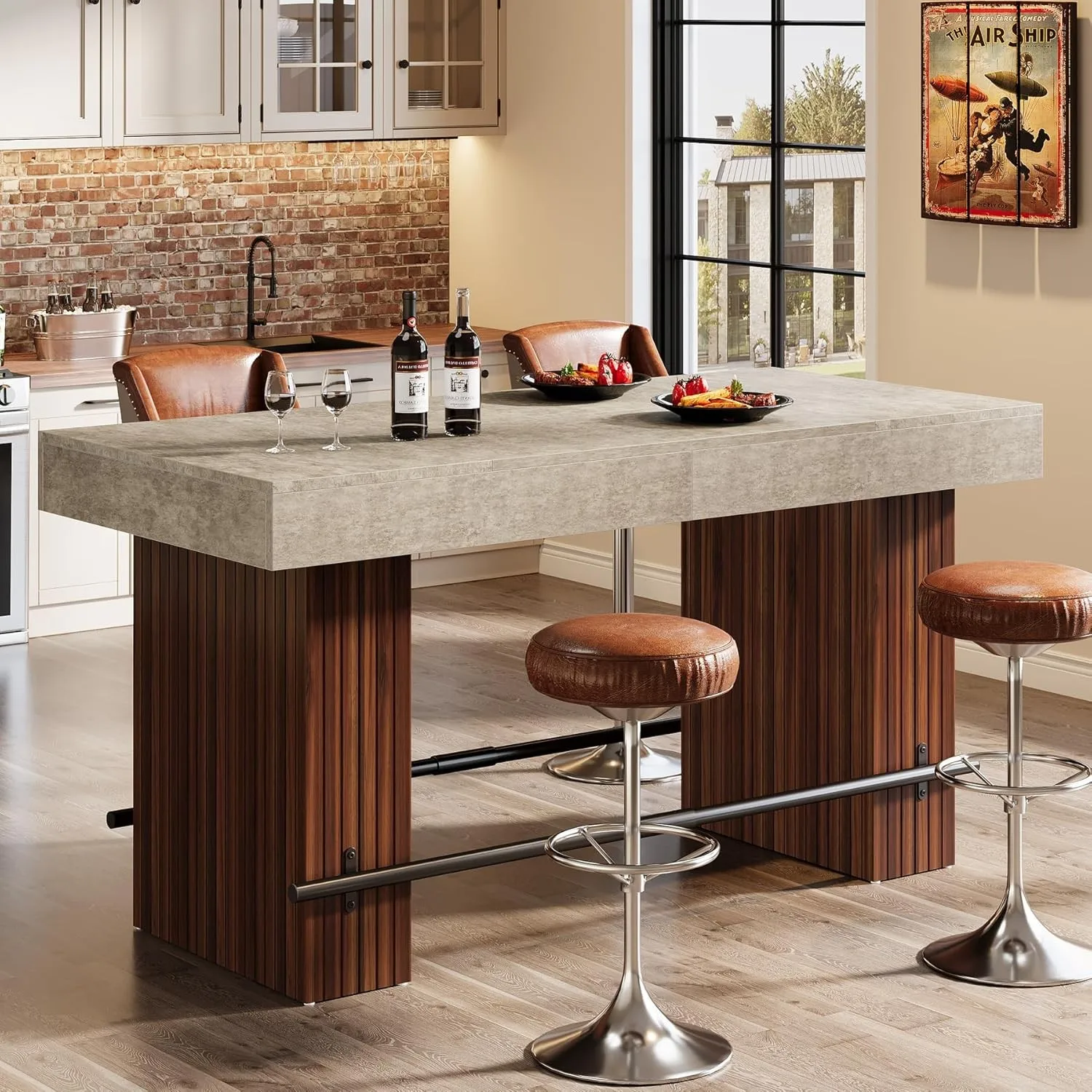 62.2 Inch Rectangul…