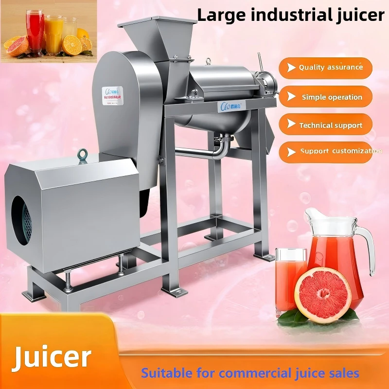 

Industrial Squeezing apple Pineapple Juicer Machine SUS 304 Spiral Juice Extractor Making Machine to Produce Coconut Milk
