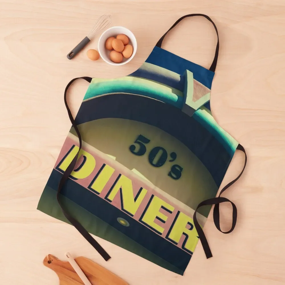 

50's Diner Apron professional kitchen Goods For Home And Kitchen Apron