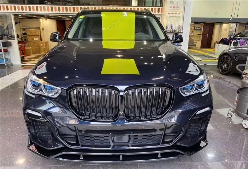 Body Kit FOR BMW X5 G05, Black Warrior Style, Rear Spoiler, Grille, Side Skirts, Car Styling, 4PCS Set, Fit for New Model