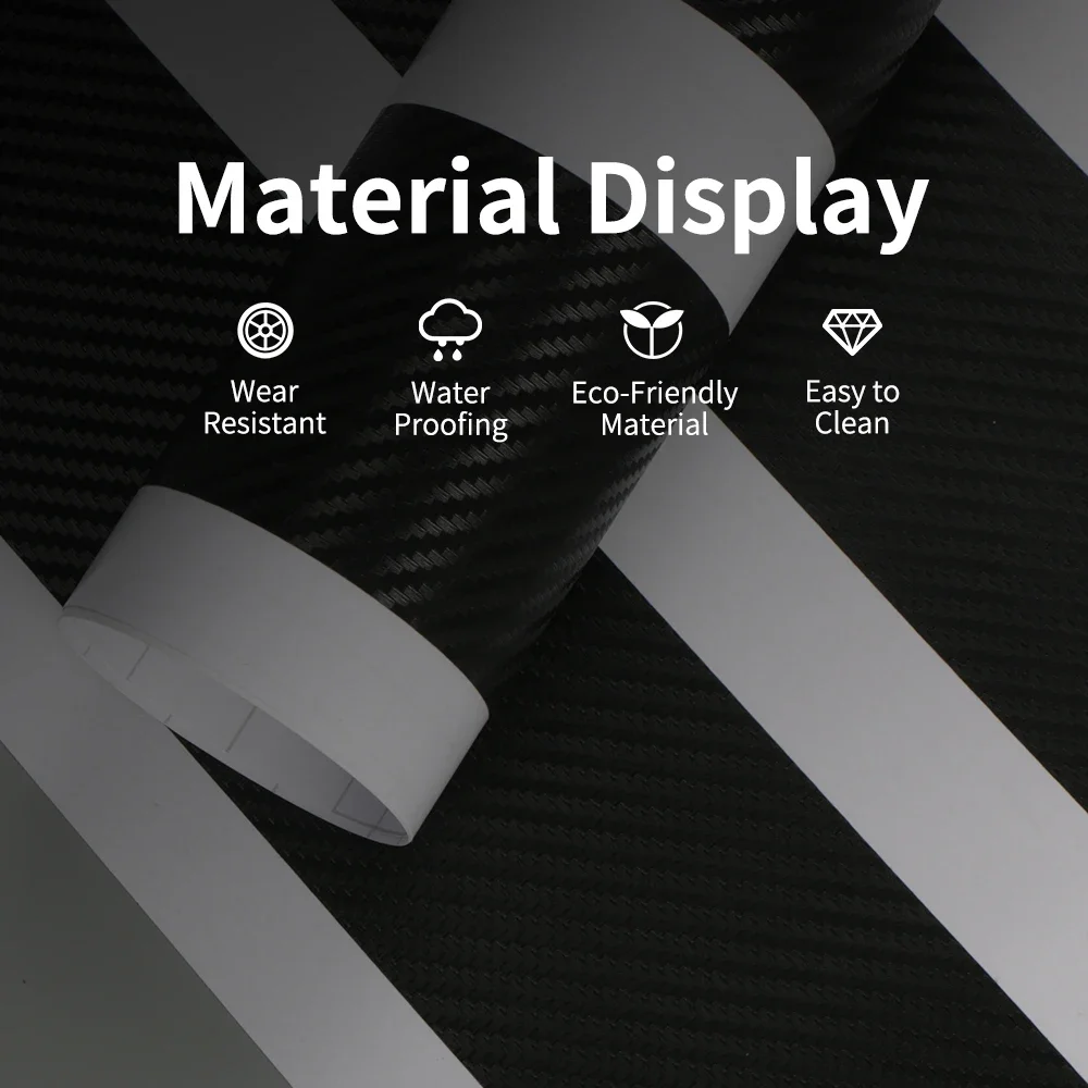 ملصقات عتبة باب السيارة لمقعد Arona Ateca Toledo Ibiza Leon Alhambra Altea Arosa Cordoba Exeo Mii Tarraco نمط ألياف الكربون #5