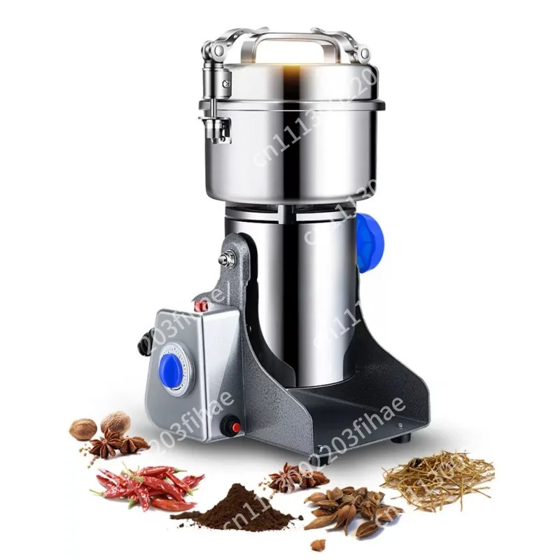 Stainless steel whole grain grinder household medicinal material  ultra-fine grinder