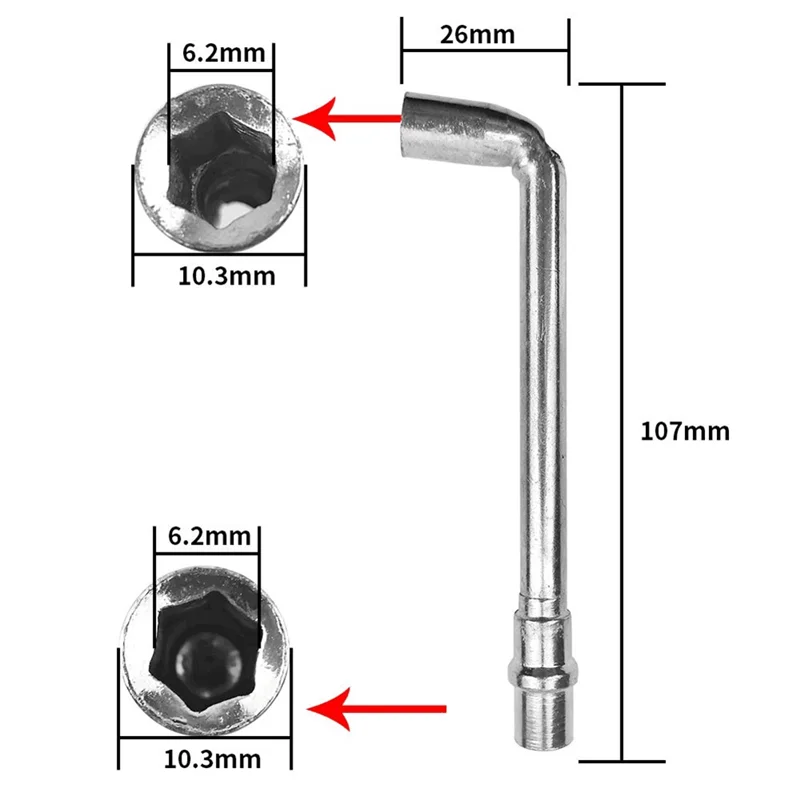 23PCS 3D Printer Nozzles Kit with 10Pcs MK8 0.4mm 3D Printer Brass Nozzles Extruder for 3D Printer Accessories