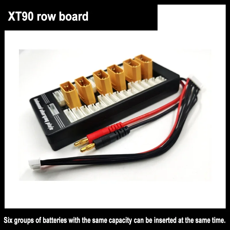 

XT60 XT30 XT90 T-Plug EC3 EC5 Parallel Lipo Battery Charging Board 2-6S for ISDT Q6 PL6 PL8 Charger IMAX B6 B6AC B8 Charger